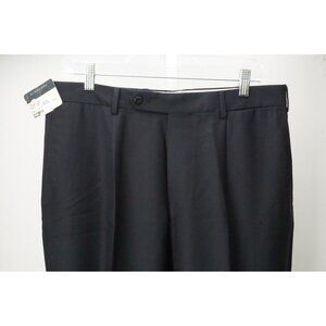 Burberry London Blue S100s Wool Mens Pants Trousers Sz 48 EU NEW